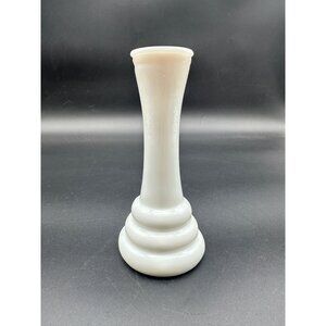 Vintage Randall White Milk Glass Beehive Vase